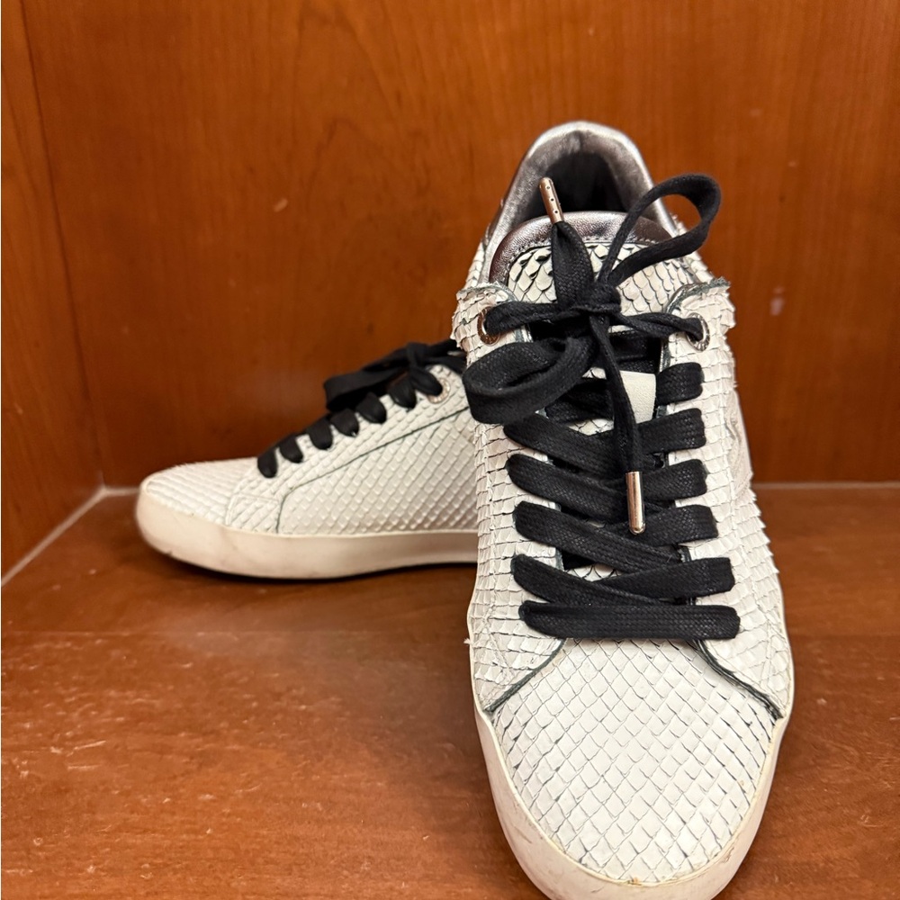 Zadig & Voltaire White Moccasins
